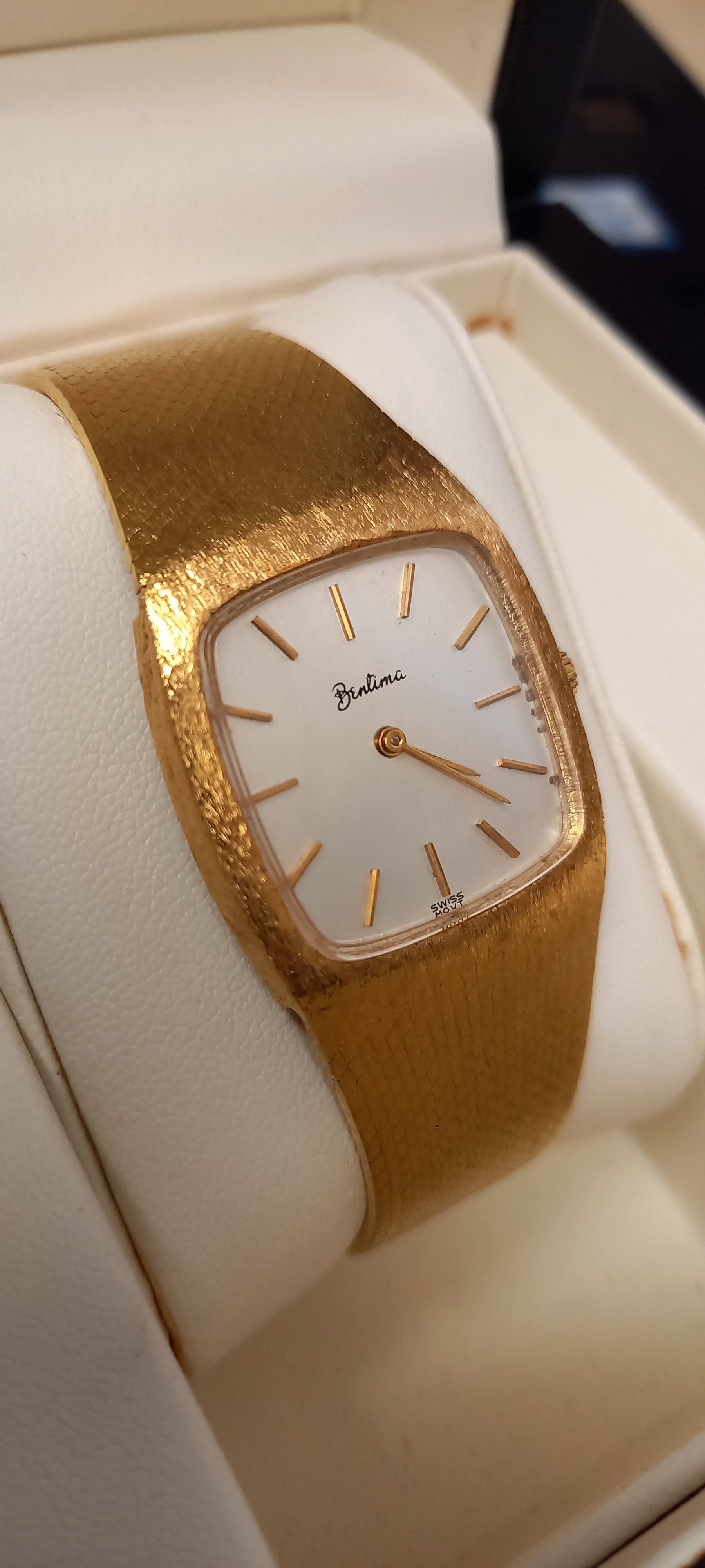 Vintage Bentima Manual Wind Mechanical