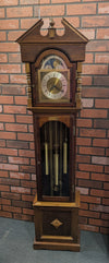 SH Oak Style Grandmother Clock