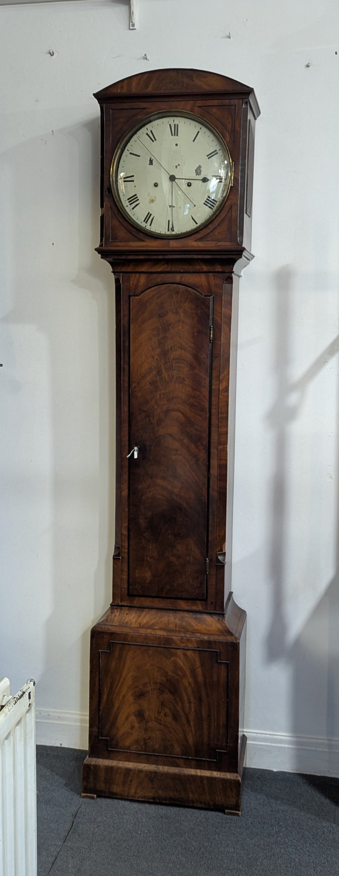 Walnut Burr Grandfather Clock