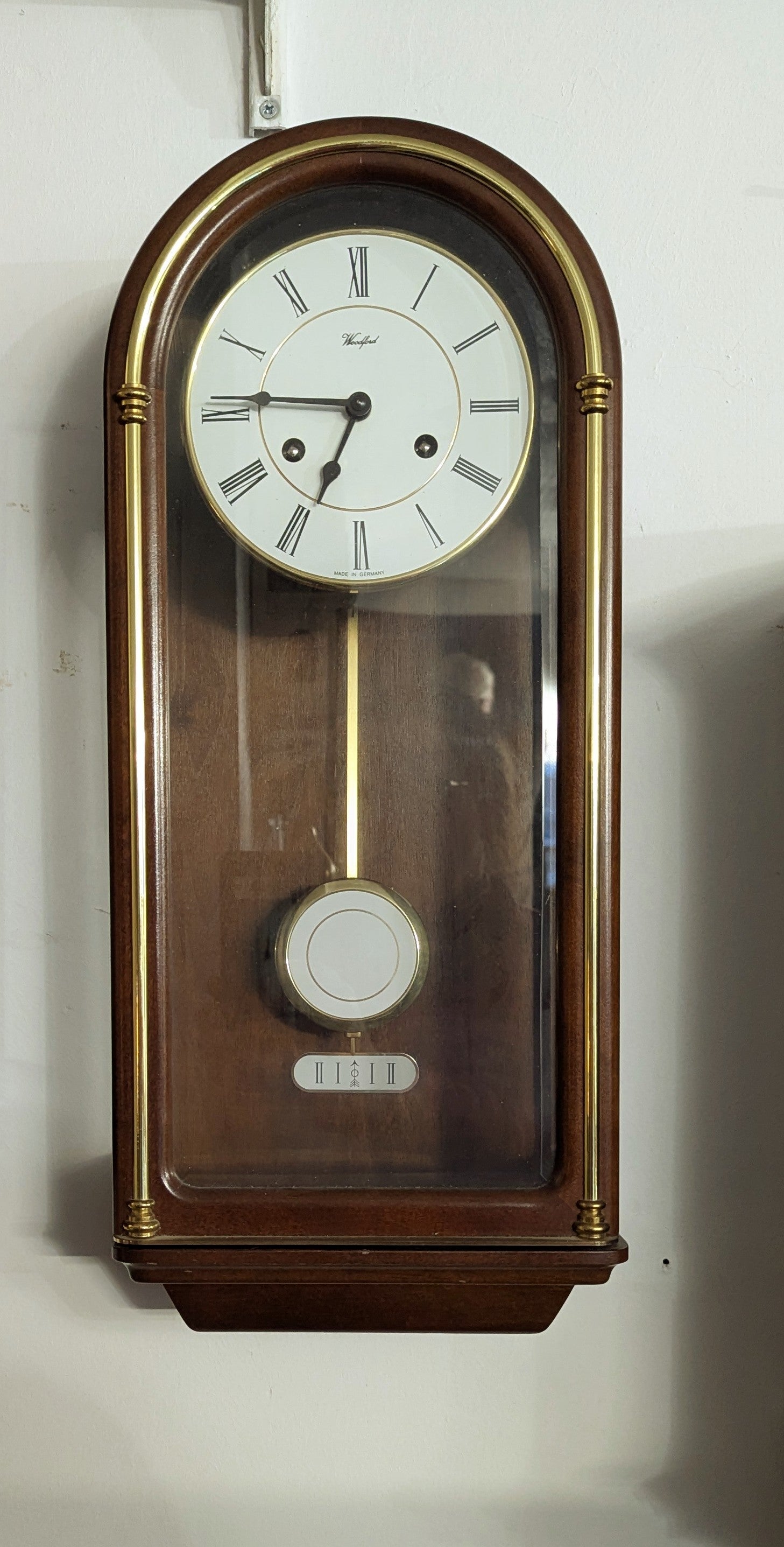 Woodford Mechanical Strike Wall Clock