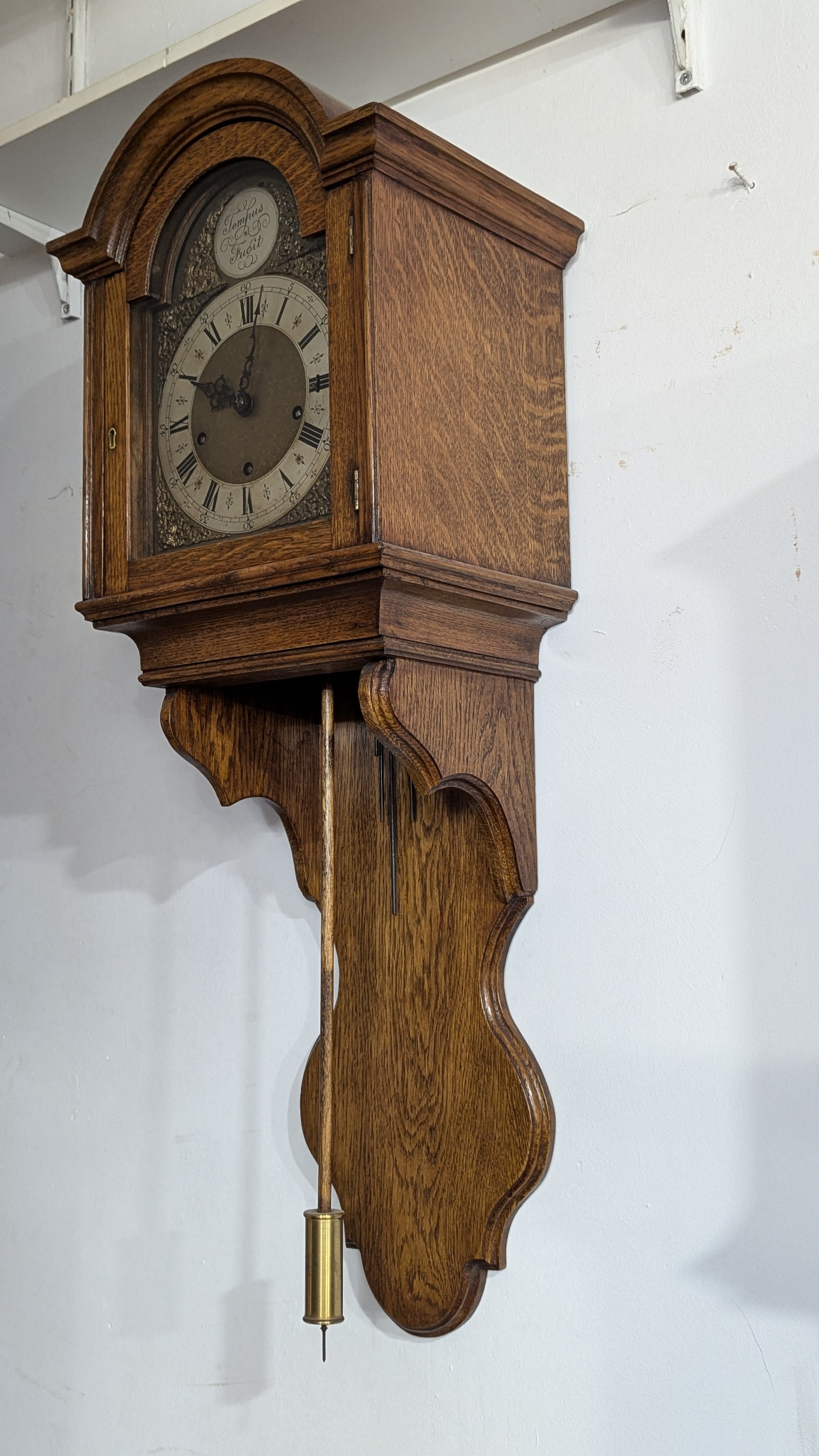 SH Westminster Oak Wall Clock