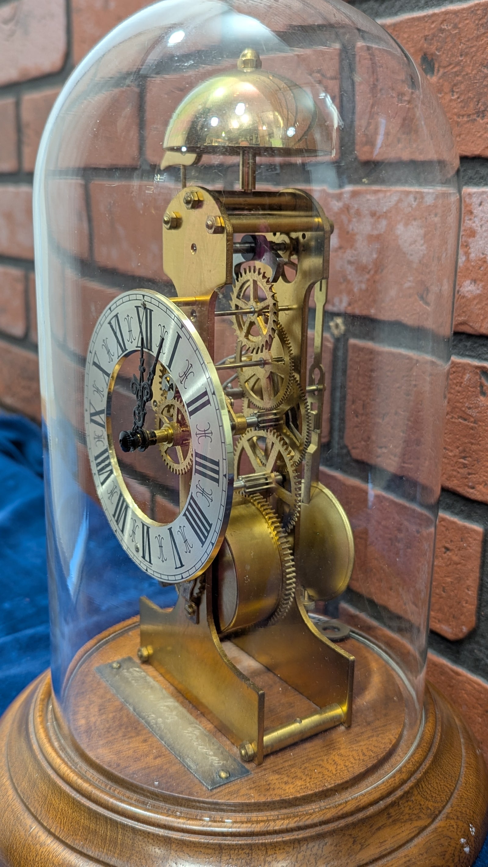 Passing Strike skeleton clock