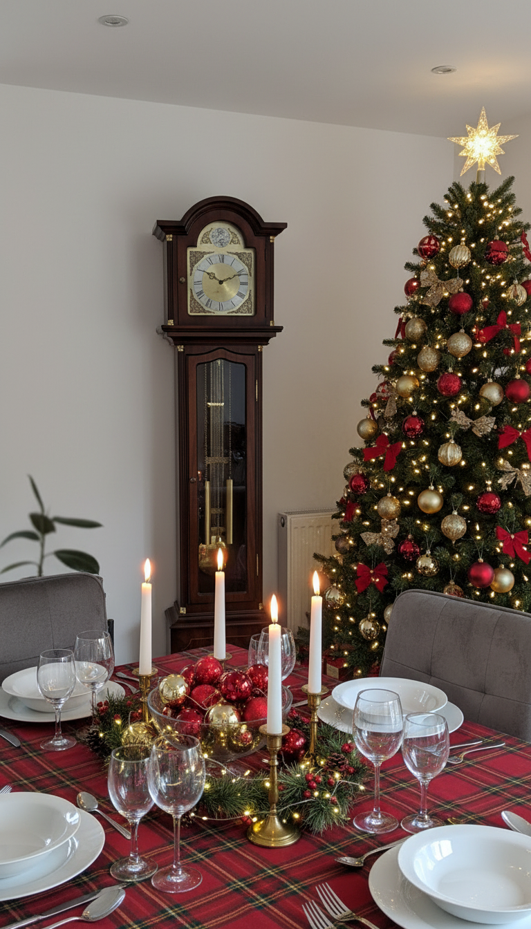 Triple Weight Westminster Grandfather Clock