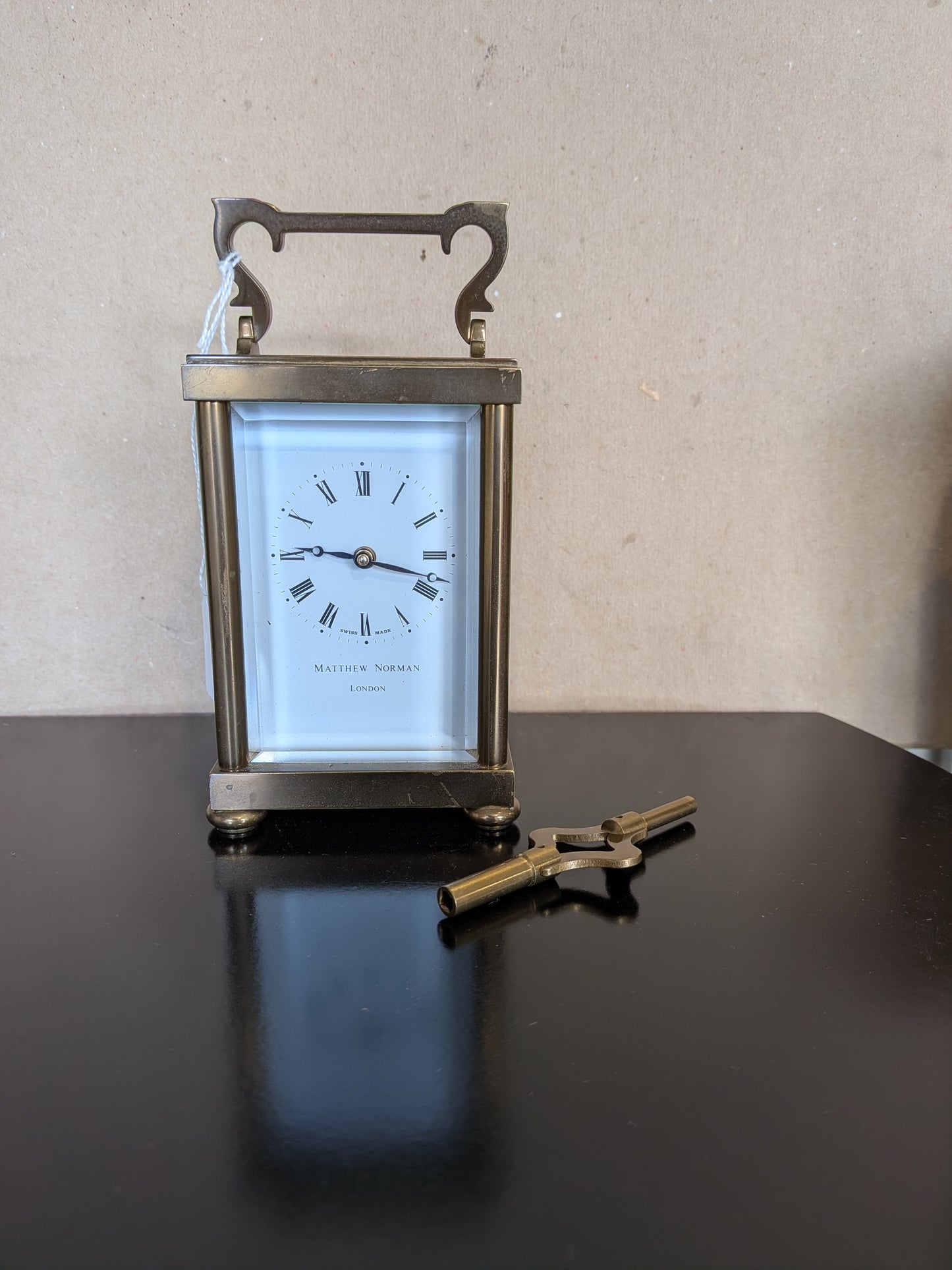 Matthew Norman Reconditioned 8-Day Carriage Clock -Timepiece