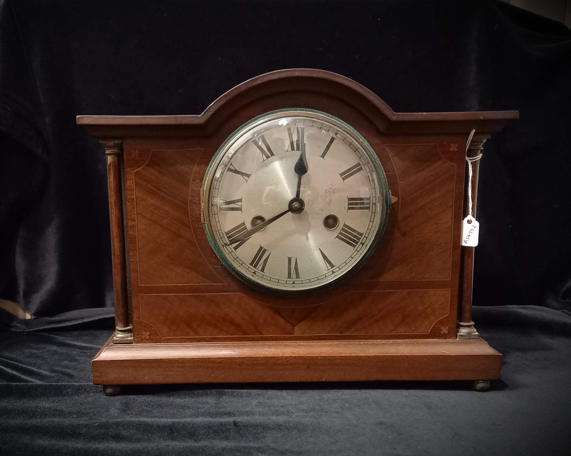 SH Antique Strike Mantle/Shelf Clock