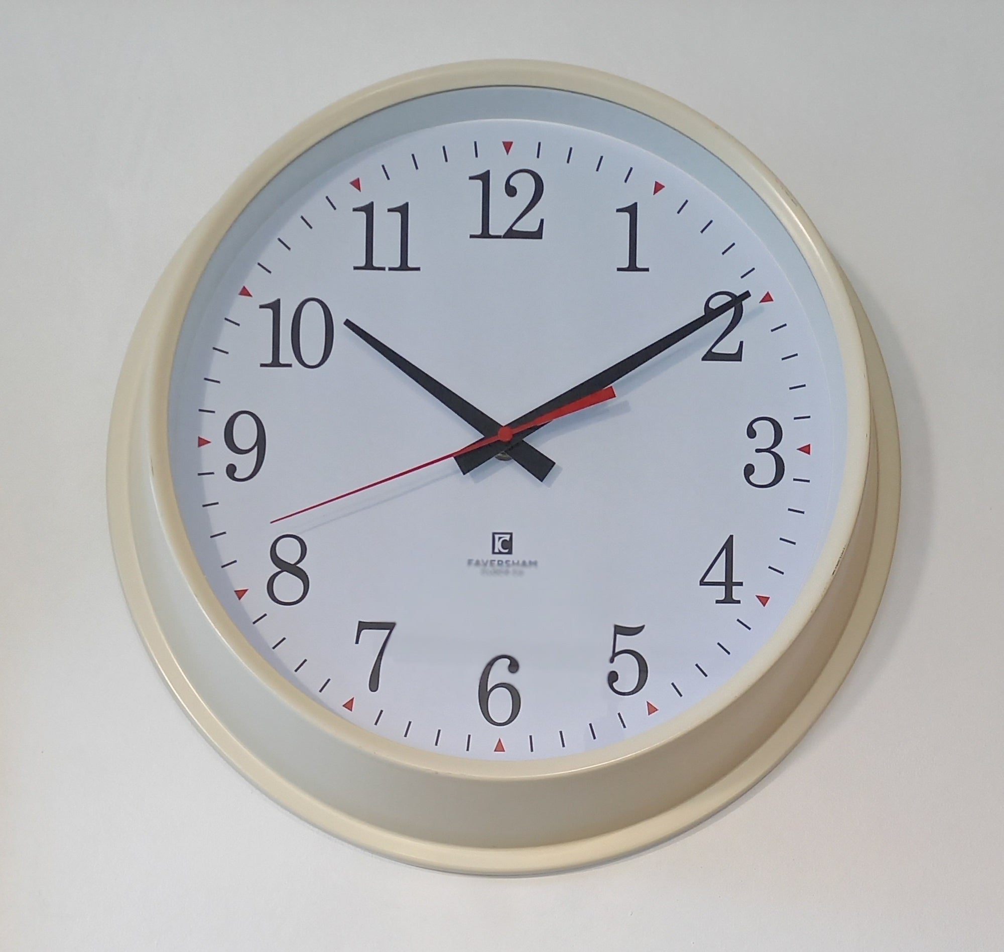 Ivory Wall Clock