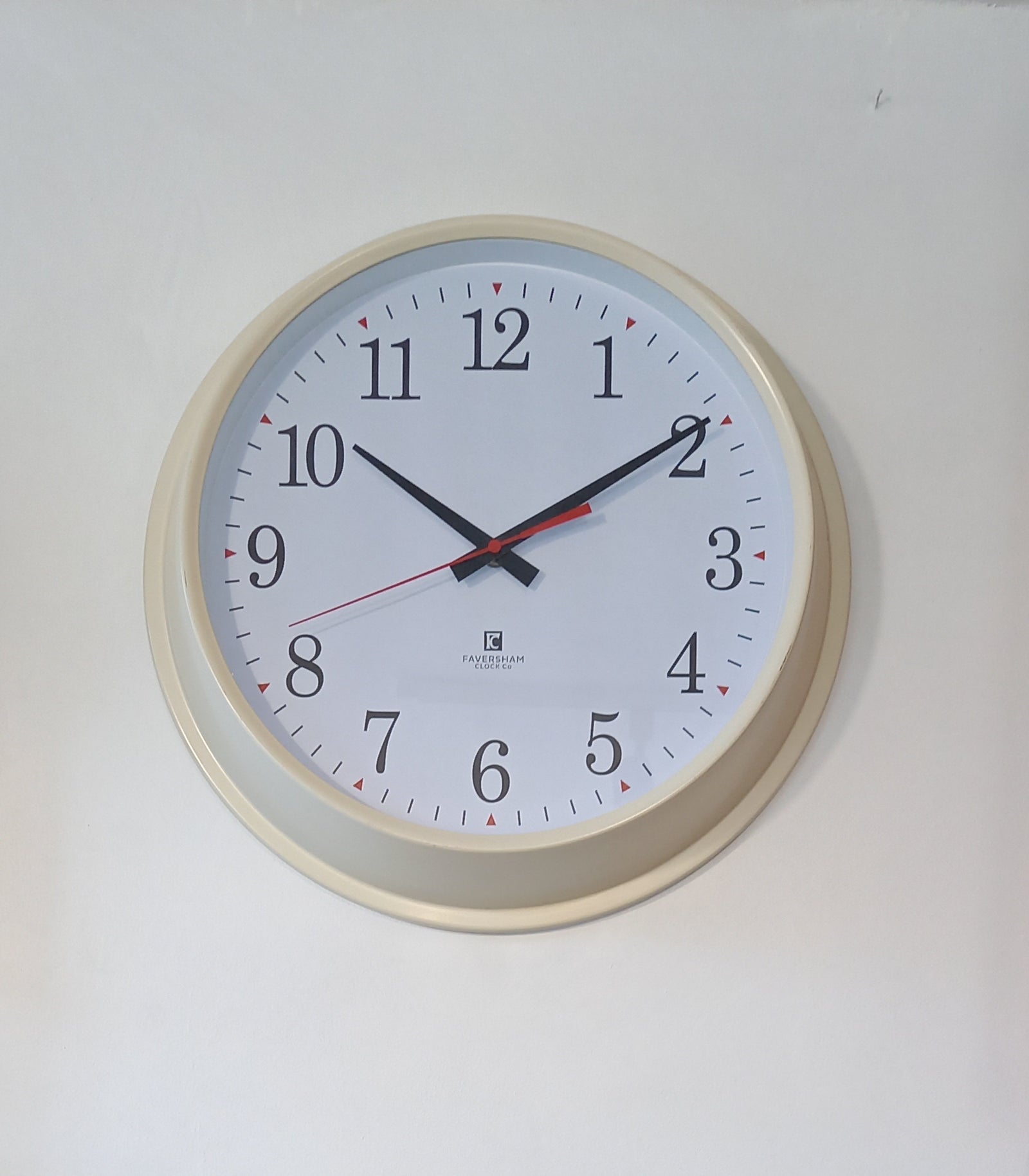 Ivory Wall Clock