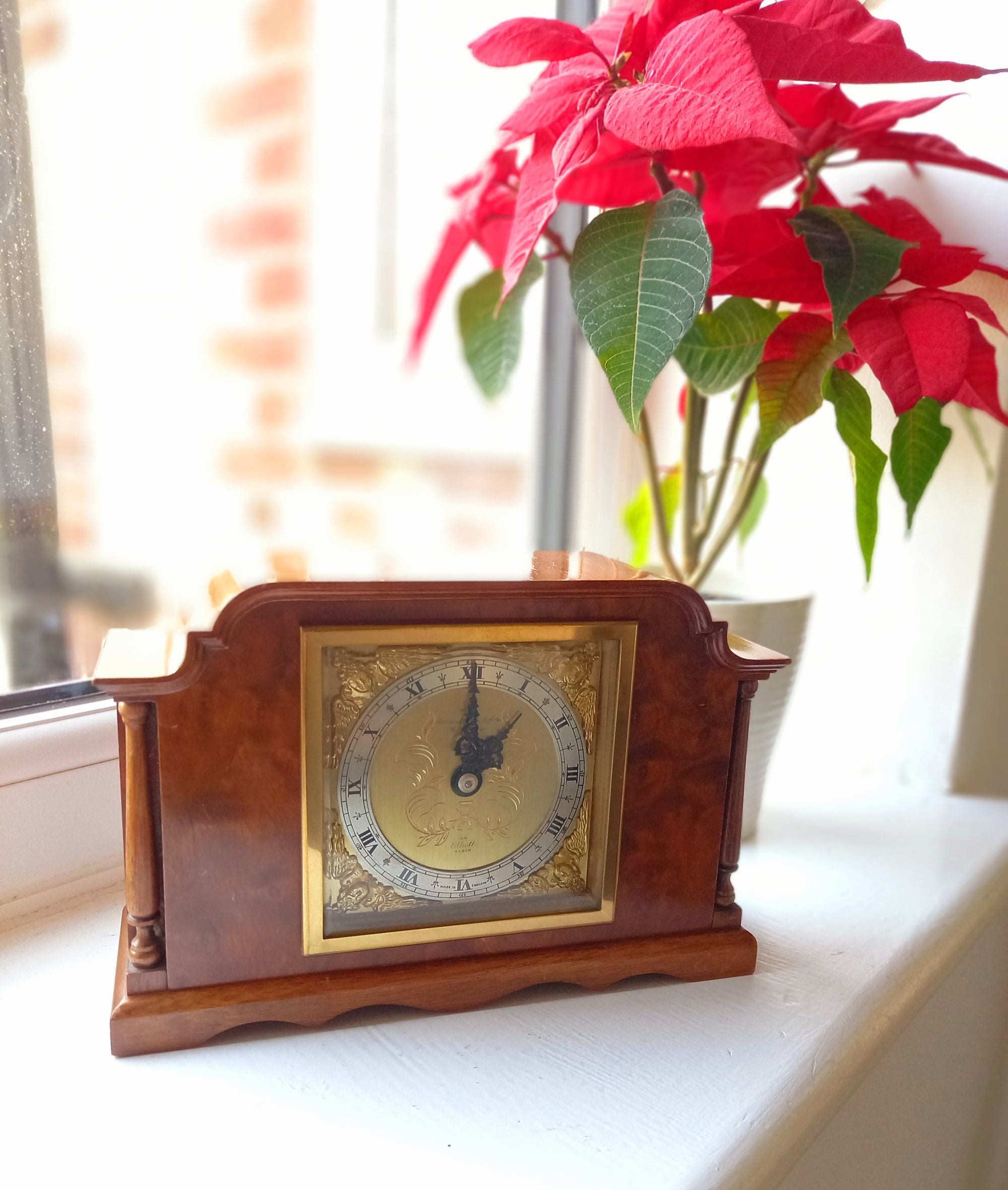 SH Elliott Timepiece Mantle Clock