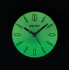 Seiko Silver Bedside Clock, Beep alarm/snooze/LED