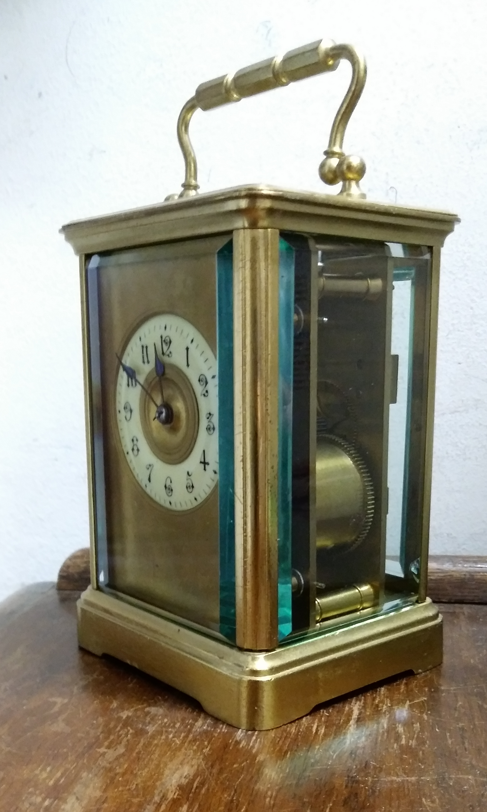 Brass Carriage Clock - SH Antique | Carriage Clock | Clock Corner
