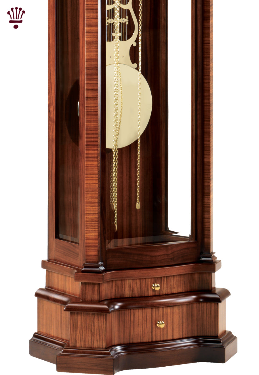Billib Elise Grandfather Clock - Walnut